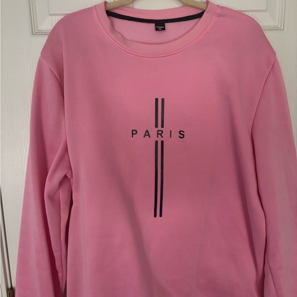 Men's Pink Crewneck Sweater - Picture 1 of 1